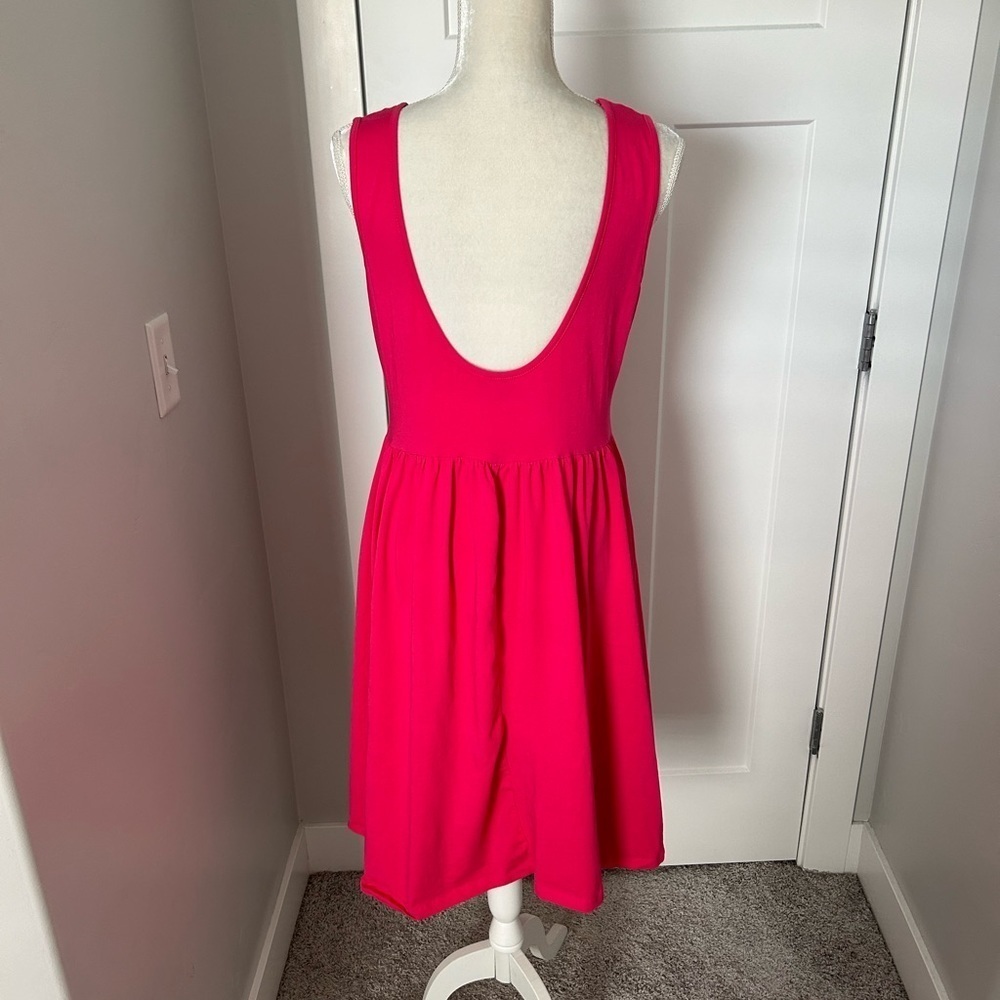 ASOS Pink Midi Dress - Picture 3 of 9